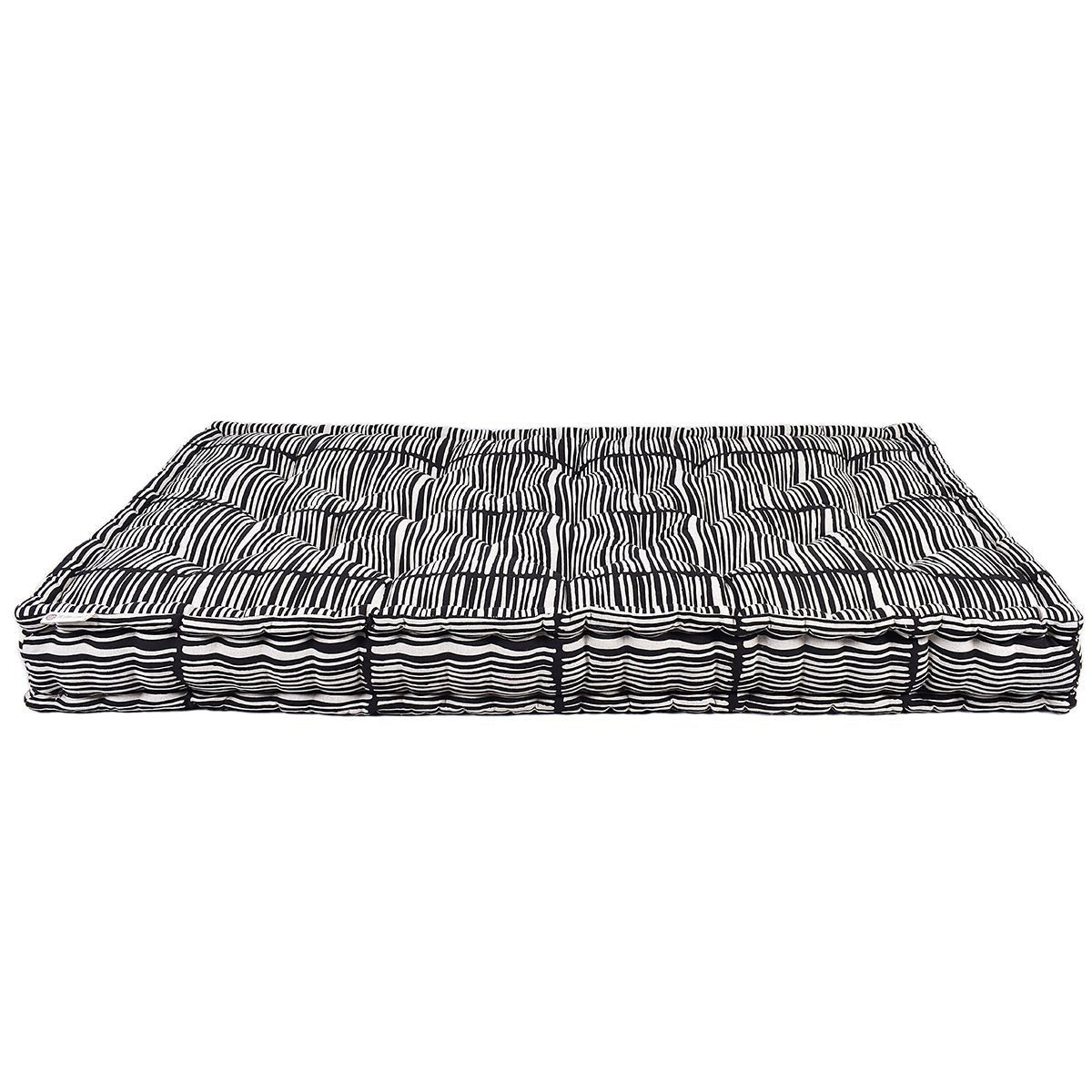 Printed Cotton Mattress (Green) | Verified Sustainable by Brown Living™