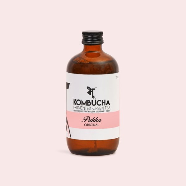Buy Pukka | Fermented Green Tea | Kombucha | Shop Verified Sustainable Health & Energy Drinks on Brown Living™