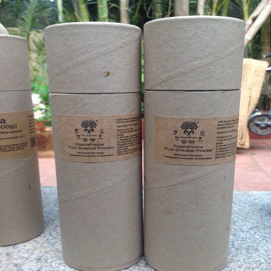 Pure Shikakai Powder - 200 g – Hair Shampoo Powder on Brown Living™. SKU: SKUB22. Img 3.