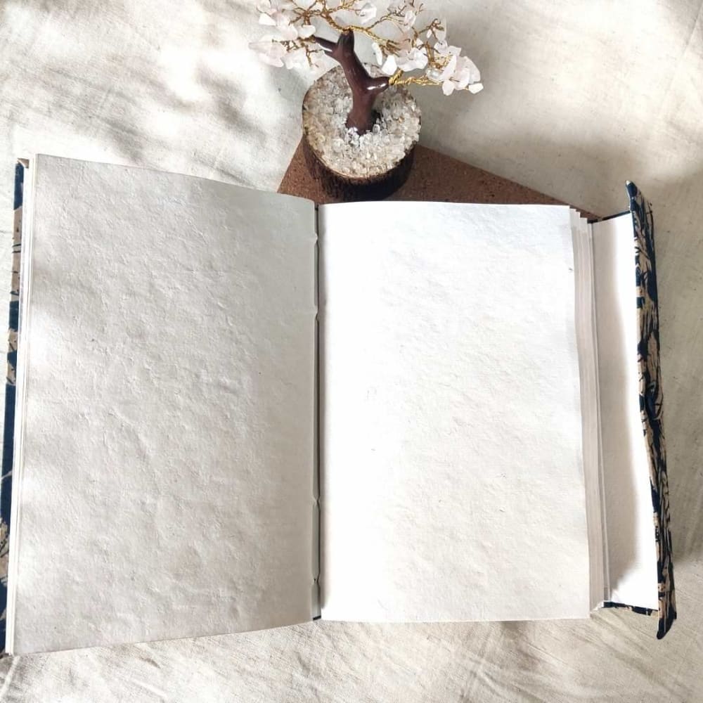 Recycled Paper Vintage Journal - Jumbo – Notebooks & Notepads on Brown Living™. SKU: OEP257a. Img 3.