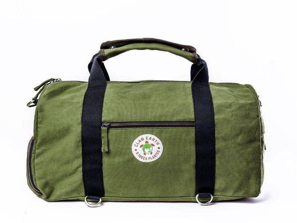 Buy Rhino Duffel - Olive Green | Shop Verified Sustainable Travel Duffel on Brown Living™