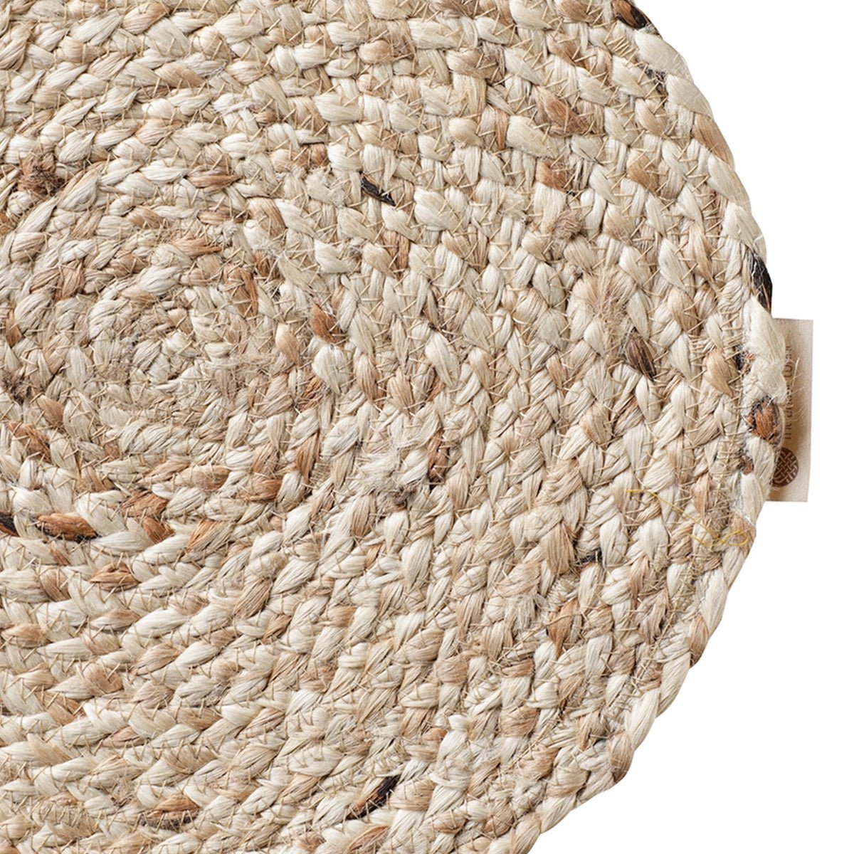 Rings Jute Placemat | Verified Sustainable by Brown Living™