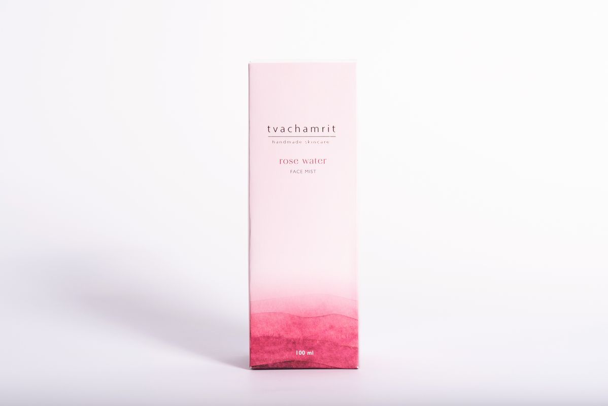 Rose Hydrosol – Face Toner on Brown Living™. SKU: TV - FM - 02. Img 2.