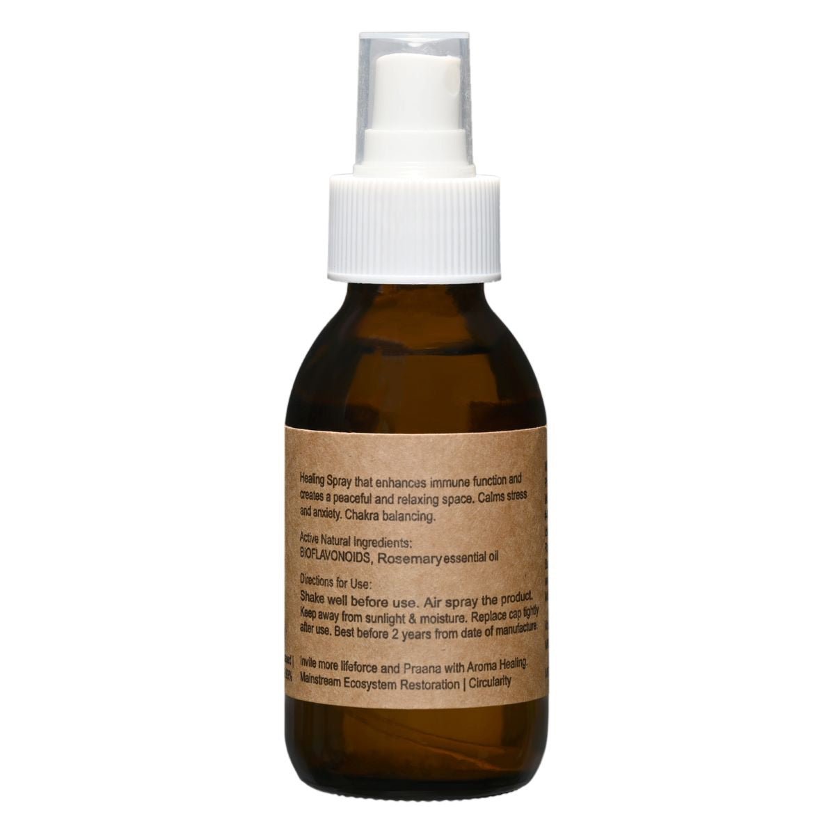 Rosemary Spray Natural Air Freshner - 100ml – Candles & Fragrances on Brown Living™. SKU: ARH_08. Img 2.
