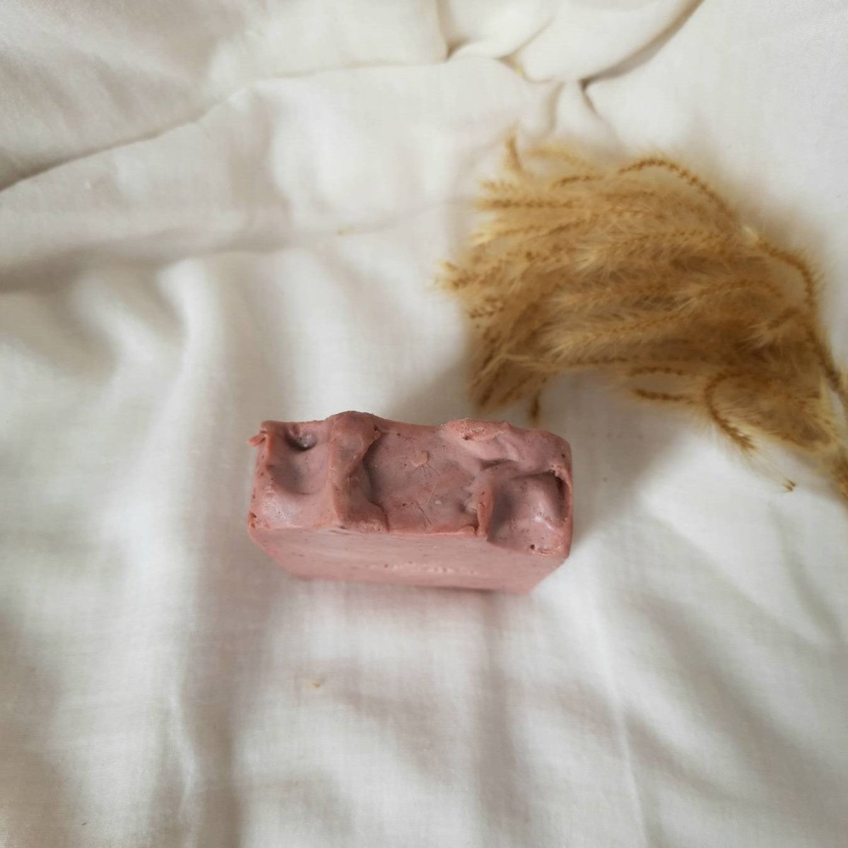 Rosy Soap - Rose Oil, Lavender & Rose Clay – Body Soap on Brown Living™. SKU: ROSCOL10001. Img 3.