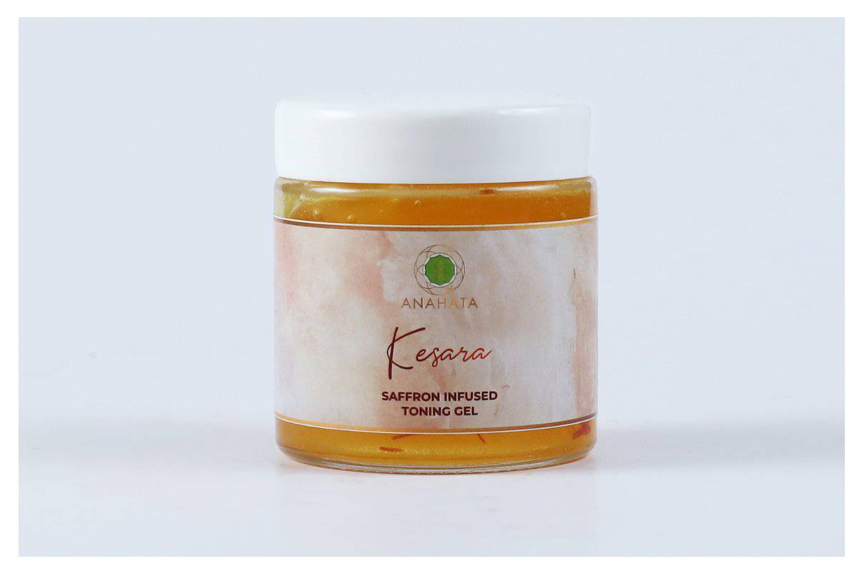 Saffron Infused Toning Gel - 100g | Verified Sustainable by Brown Living™