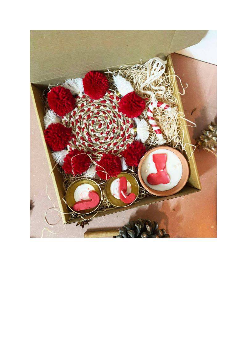 Santa's Stockings Gift Box | Verified Sustainable by Brown Living™