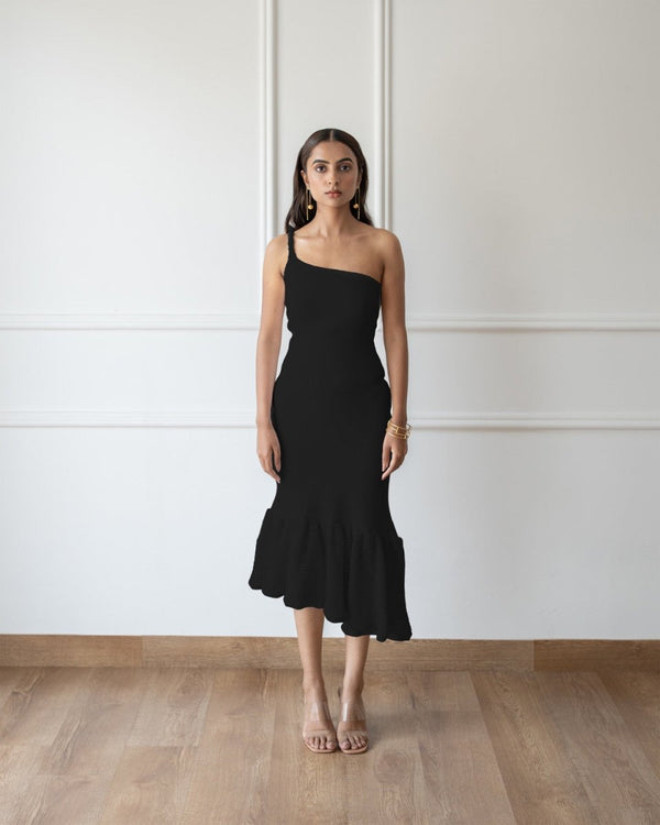 Buy Sienna Dress - Black | Shop Verified Sustainable Womens Dress on Brown Living™