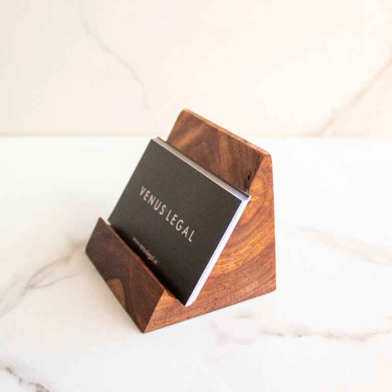 Slope Rosewood Mobile Stand – Desk Accessories on Brown Living™. SKU: MS0101. Img 5.