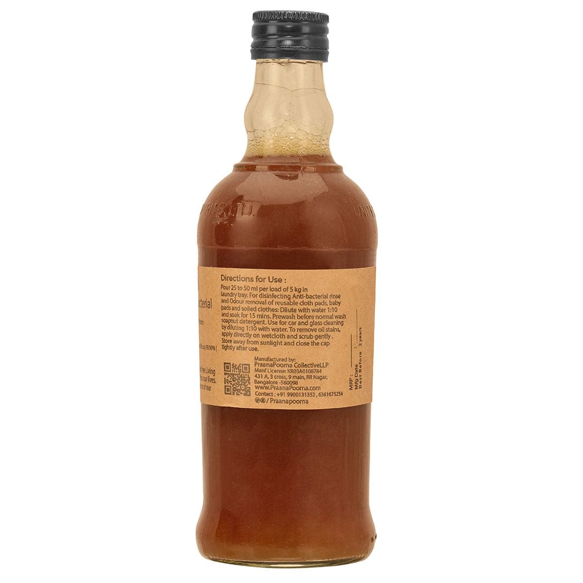 Soapnut detergent Antibacterial 350ml | Verified Sustainable by Brown Living™
