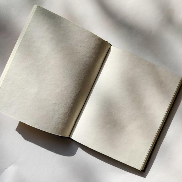 Soft Cover Handmade Notebooks | Blue Floral | Verified Sustainable by Brown Living™