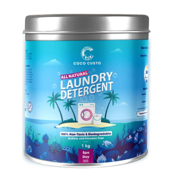 Buy Spa Day Natural Laundry Detergent with Refill Pack - 4-6 Kg | Shop Verified Sustainable Cleaning Supplies on Brown Living™