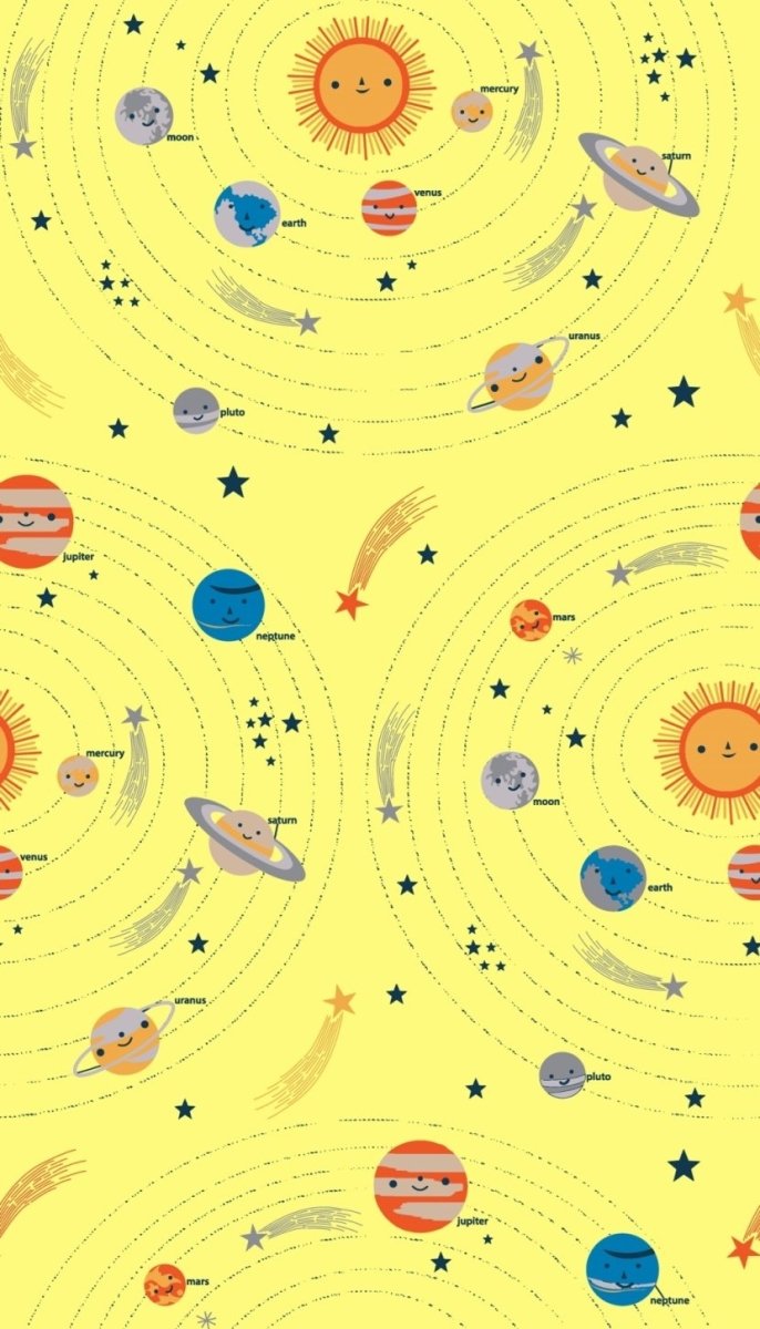 Space Galaxy 100% Cotton Antimicrobial Kids Bedsheet Set | Verified Sustainable by Brown Living™