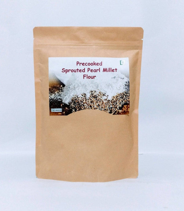 Buy Sprouted Pearl millet or Bajra 750 g | Shop Verified Sustainable Ready to Eat & Cook on Brown Living™