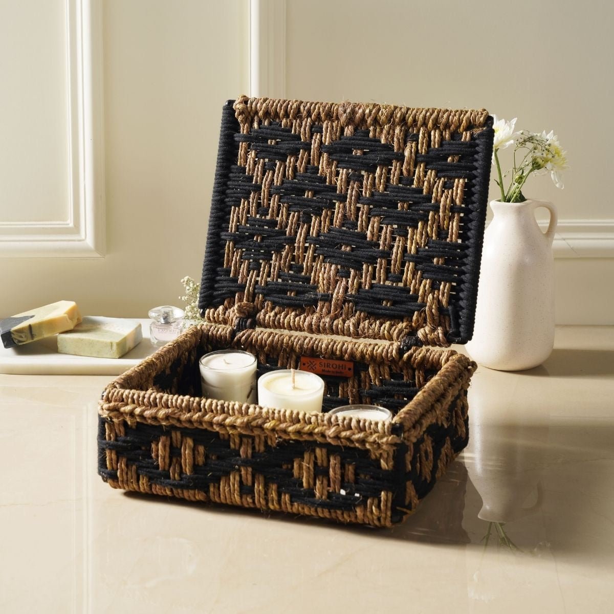 Starlight Kohl Moonj Box | Gifting and Storage | Verified Sustainable by Brown Living™