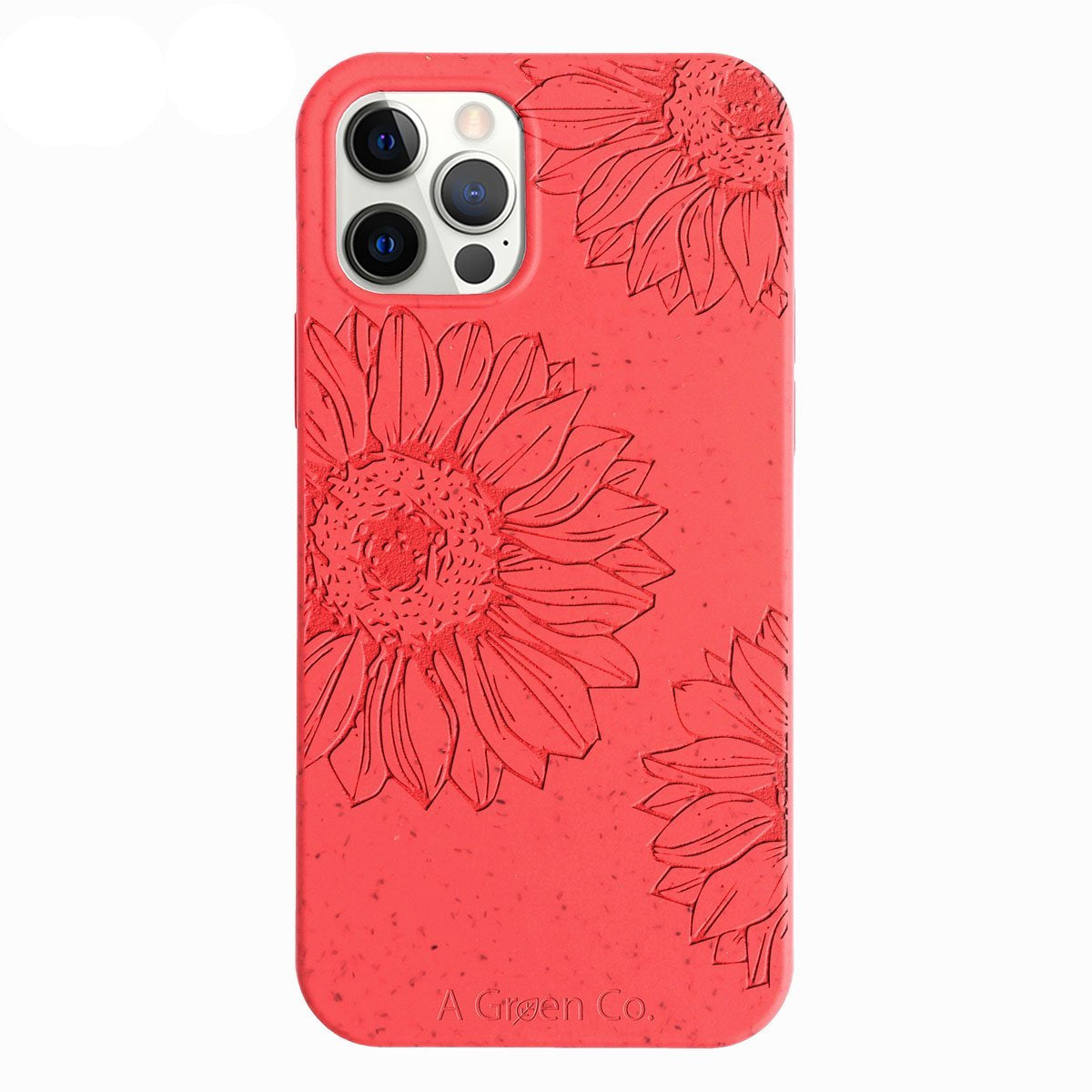 Sunflowers Biodegradable Eco - Friendly Phone Case / Mobile Cover – Tech Accessories on Brown Living™. SKU: SNFLWR - 13 - 001. Img 4.