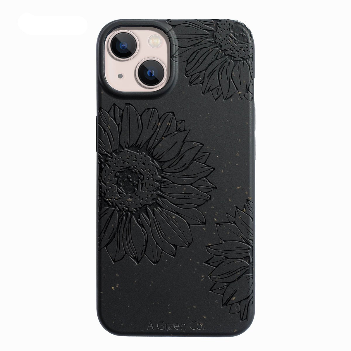 Sunflowers Biodegradable Eco - Friendly Phone Case / Mobile Cover – Tech Accessories on Brown Living™. SKU: SNFLWR - 13 - 001. Img 5.
