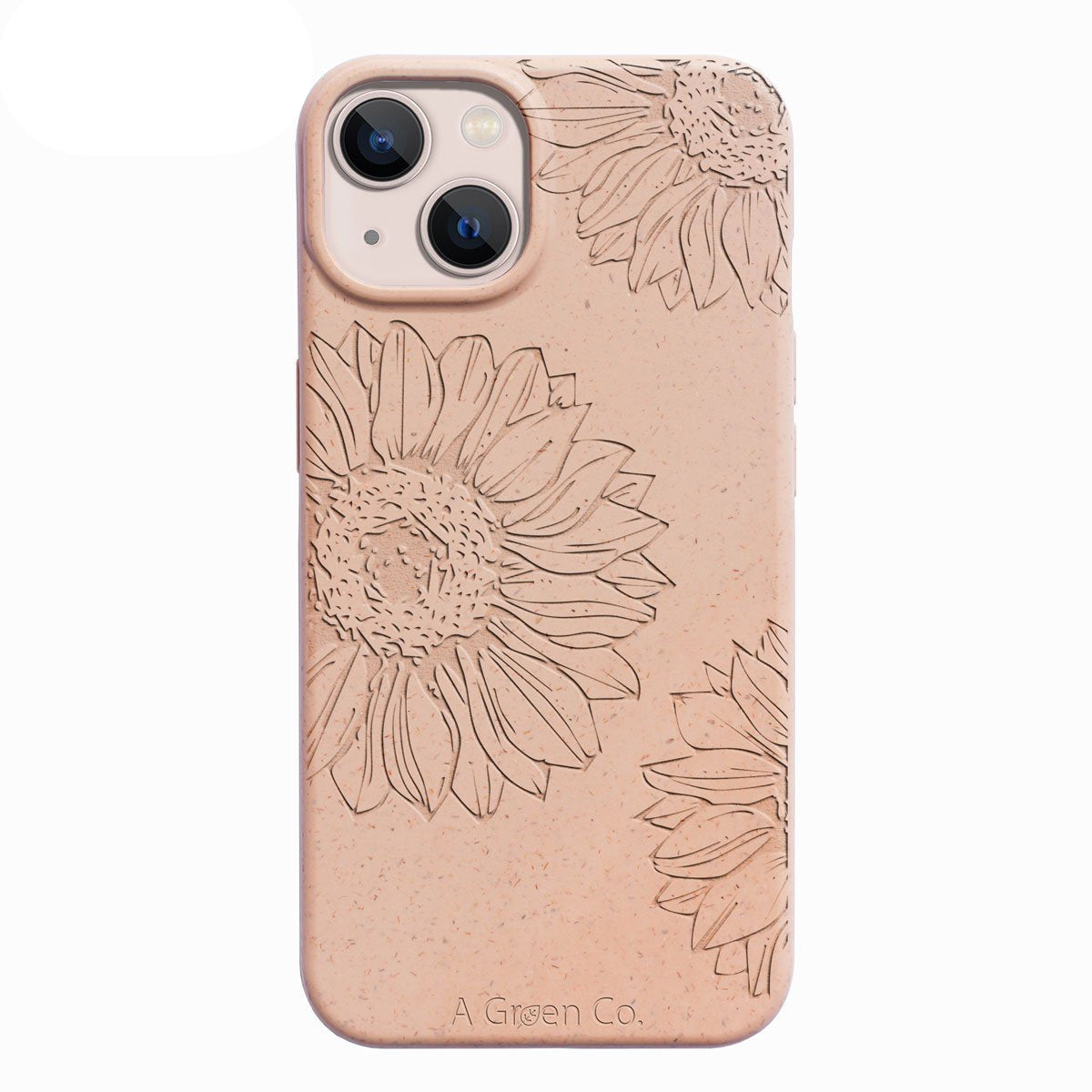 Sunflowers Biodegradable Eco - Friendly Phone Case / Mobile Cover – Tech Accessories on Brown Living™. SKU: SNFLWR - 13 - 008. Img 7.
