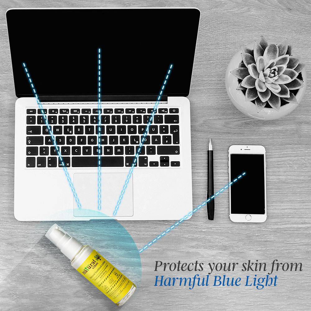 Sunscreen Lotion with SPF 30 - Indoor, Outdoor & Water Resistant - 30ml – Sunscreen Lotion by Natural Vibes available on Brown Living™. . SKU: 063 - 13172 - NV_sunblock_lotion_30ml. Img 6.