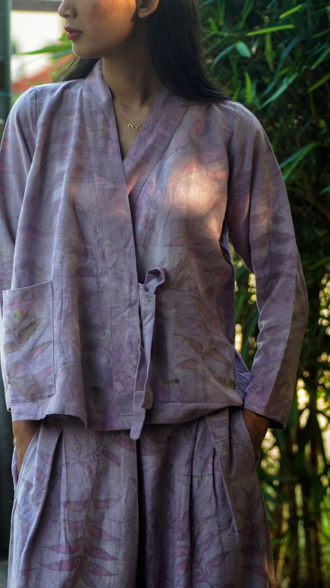 Sustainable Natural Dye Co - ord Set – Womens Co - Ord Sets on Brown Living™. SKU: pH119_24BL8417. Img 10.
