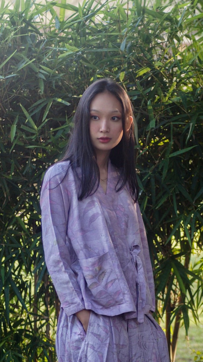 Sustainable Natural Dye Co - ord Set – Womens Co - Ord Sets on Brown Living™. SKU: pH119_24BL8417. Img 9.