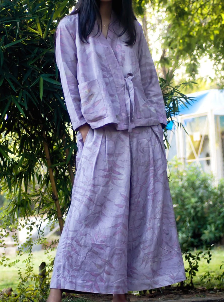 Sustainable Natural Dye Co - ord Set – Womens Co - Ord Sets on Brown Living™. SKU: pH119_24BL8417. Img 5.