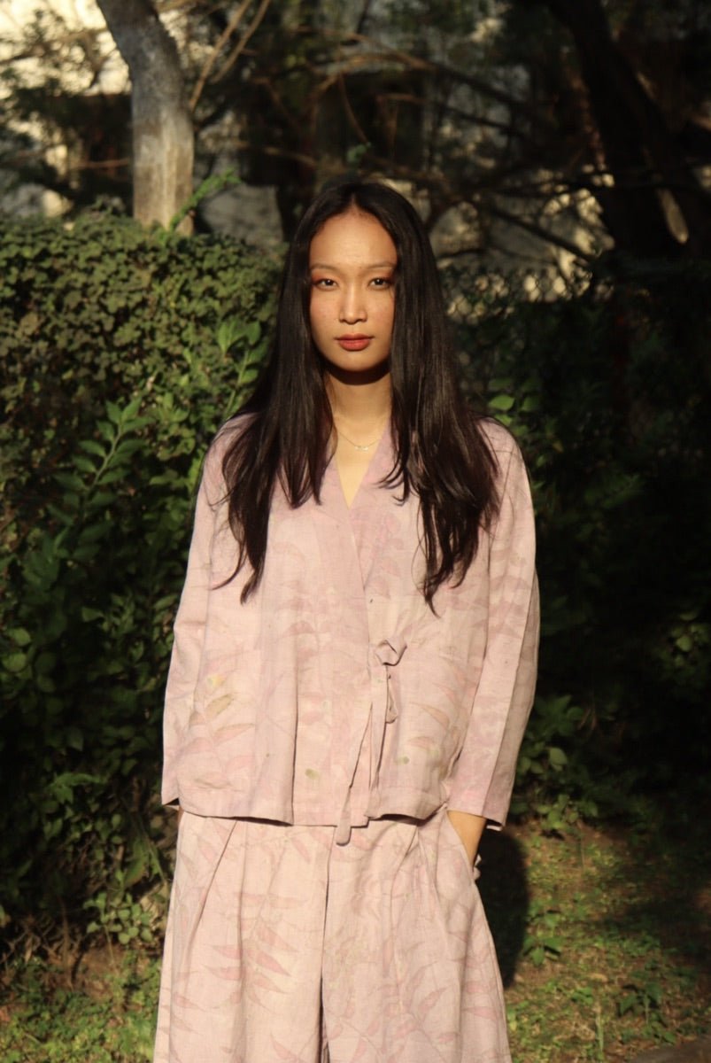 Sustainable Natural Dye Co - ord Set – Womens Co - Ord Sets on Brown Living™. SKU: pH119_24BL8417. Img 3.