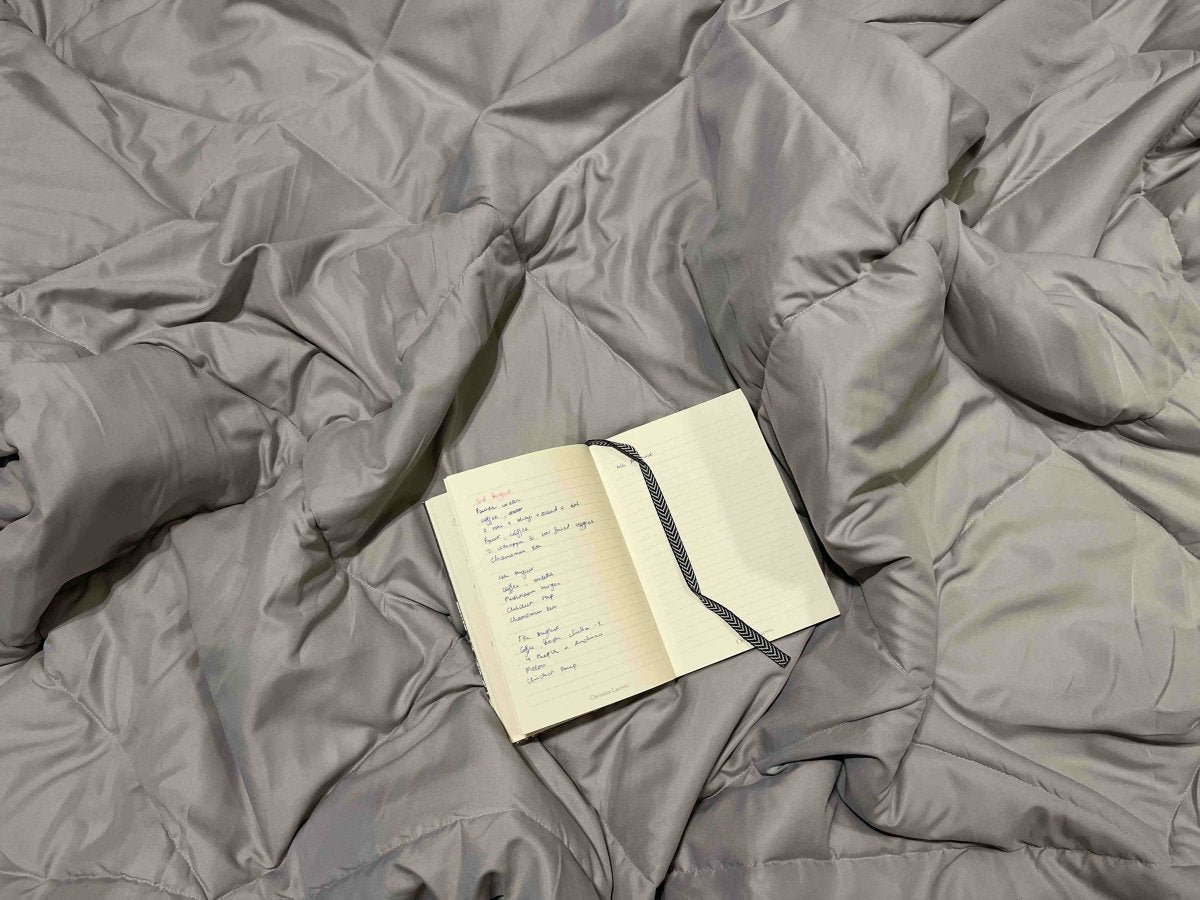 Sustainable Comforter Grey/Chrome | Verified Sustainable by Brown Living™
