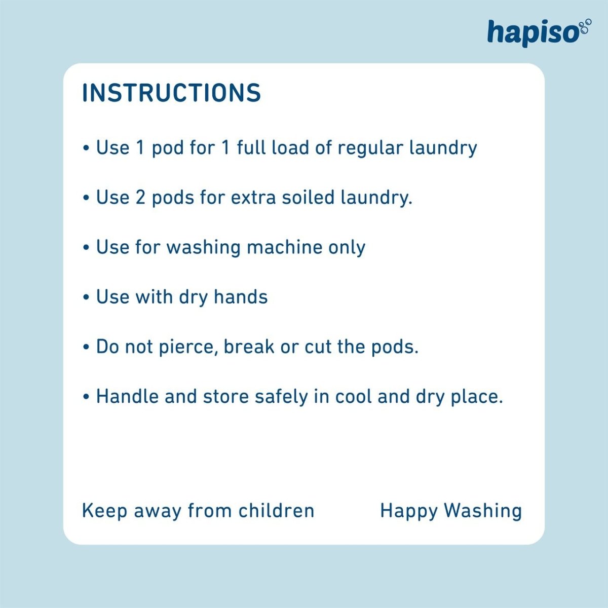 Tropical Breeze Fragrance Laundry Pods (Pack of 1) - 15 Pods – Cleaning Products by Hapiso available on Brown Living™. 250g . SKU: Hapiso TB - 15_24BL4603. Img 5.
