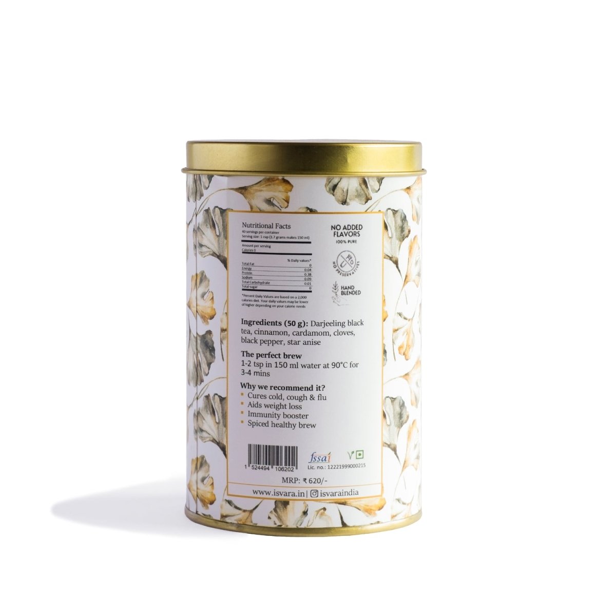 Symphony of Spices - Spiced Black Tea – Tea on Brown Living™. SKU: SS10620. Img 3.