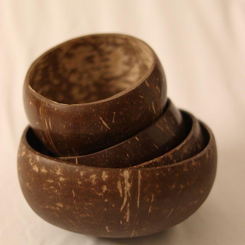 Taal Mell Group of Coconut Bowl - Set of 4 Bowl| Serving Bowl| | Verified Sustainable by Brown Living™
