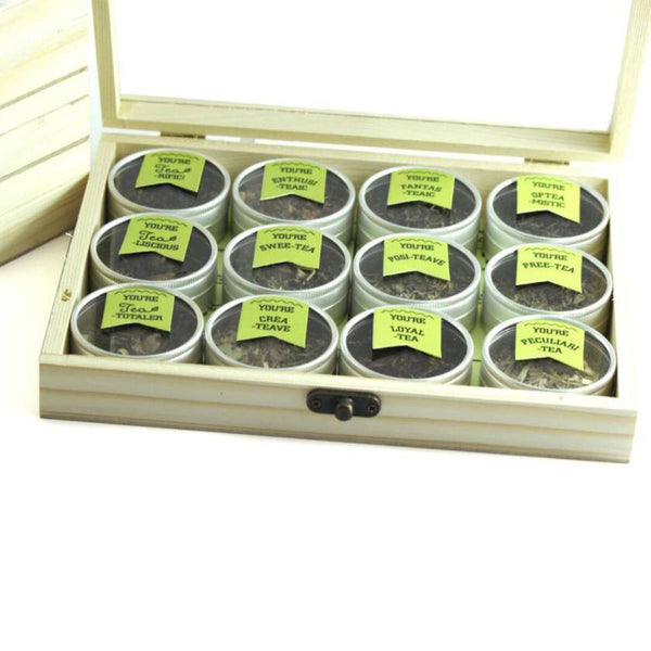 Buy Tea Tangler Gift Box - 12 Teas | Shop Verified Sustainable Gift Hampers on Brown Living™