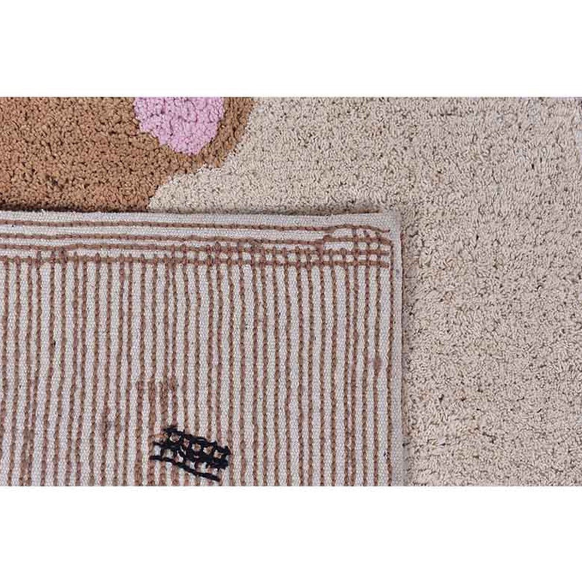 Teddy In The Bath Cotton Bathmat | Verified Sustainable by Brown Living™
