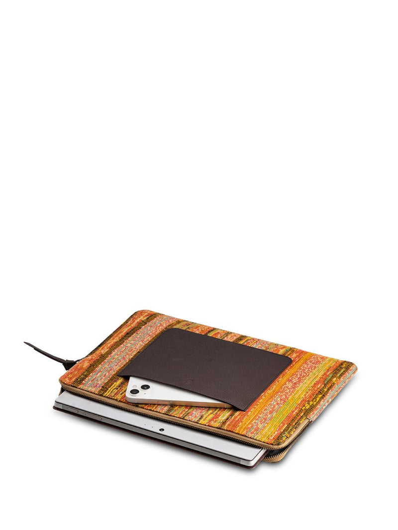 Buy Terah Khesh Laptop Sleeve 16" - Yellow | Shop Verified Sustainable Laptop Sleeve on Brown Living™