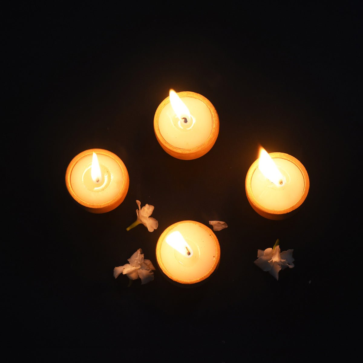 Terracotta Cup Soywax Candles - Set Of 12 – Candles & Fragrances on Brown Living™. SKU: CDT - CUP/12. Img 5.