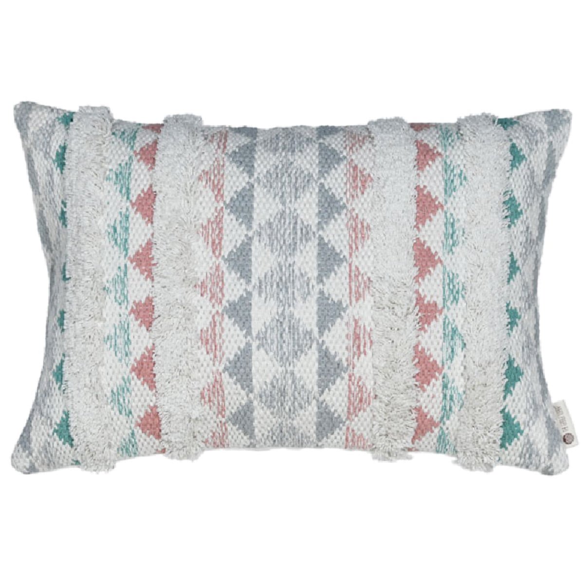 Tessellated Lumbar Cushion Cover – Covers & Inserts on Brown Living™. SKU: TGW130082. Img 1.