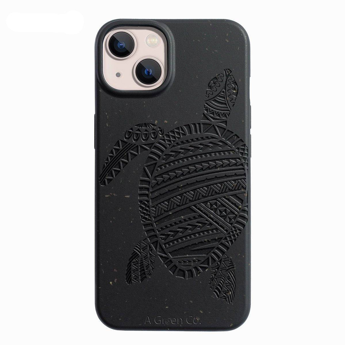 The Lucky Turtle - Biodegradable Eco - Friendly Mobile/ Phone Cover – Tech Accessories on Brown Living™. SKU: 177 - 13995 - TURTL - 13 - 001. Img 7.