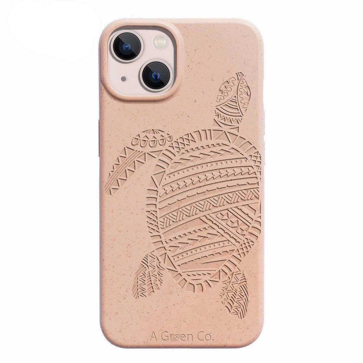 The Lucky Turtle - Biodegradable Eco - Friendly Mobile/ Phone Cover – Tech Accessories on Brown Living™. SKU: TURTL - 13 - 008. Img 6.