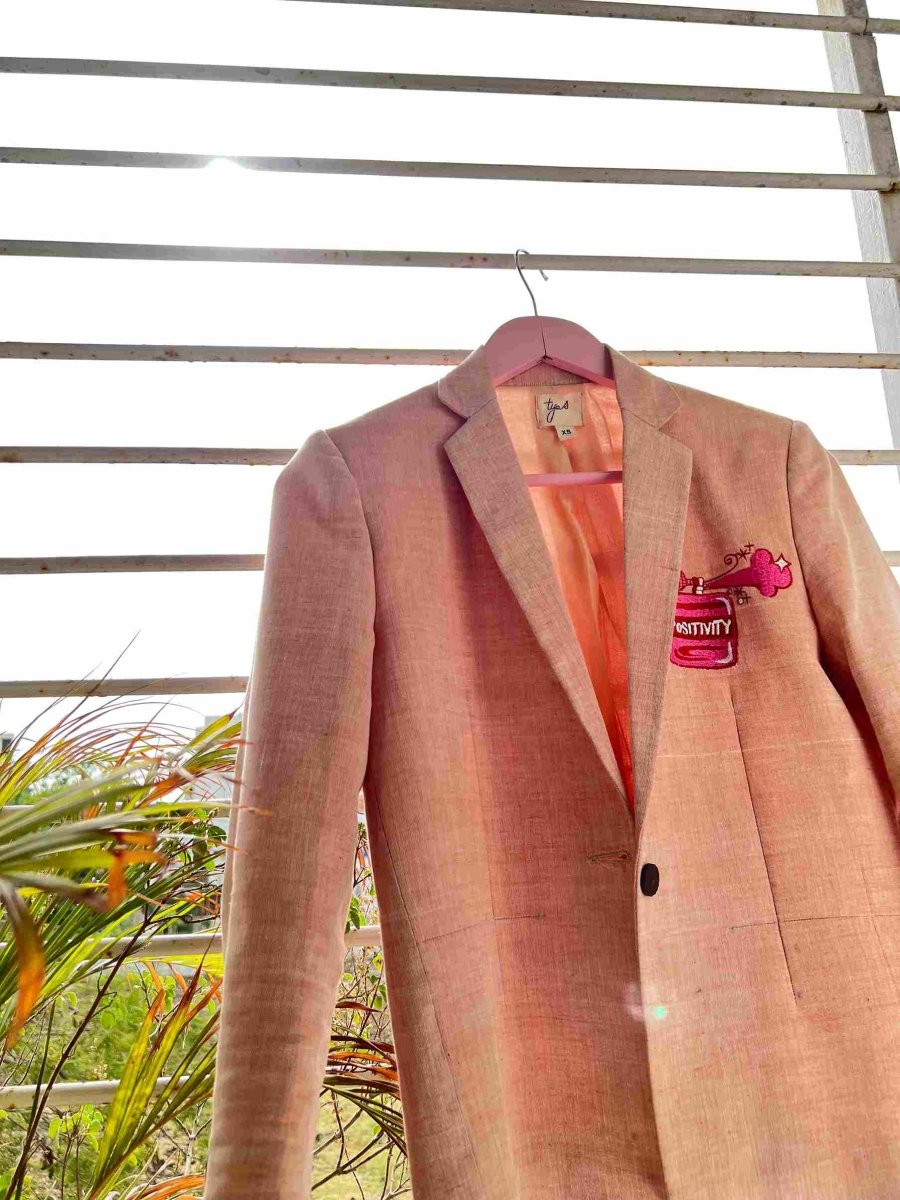 The Positivity Womens Blazer | Verified Sustainable by Brown Living™
