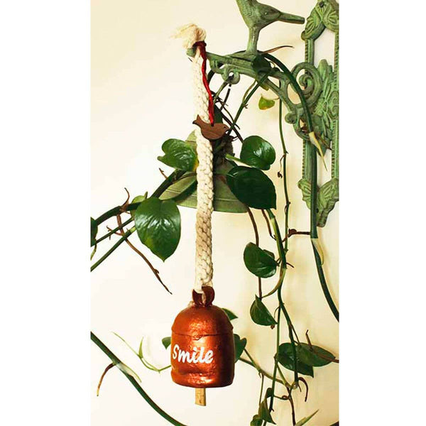 Buy The Wisdom Bell - Smile & Bless | Shop Verified Sustainable Decor & Artefacts on Brown Living™