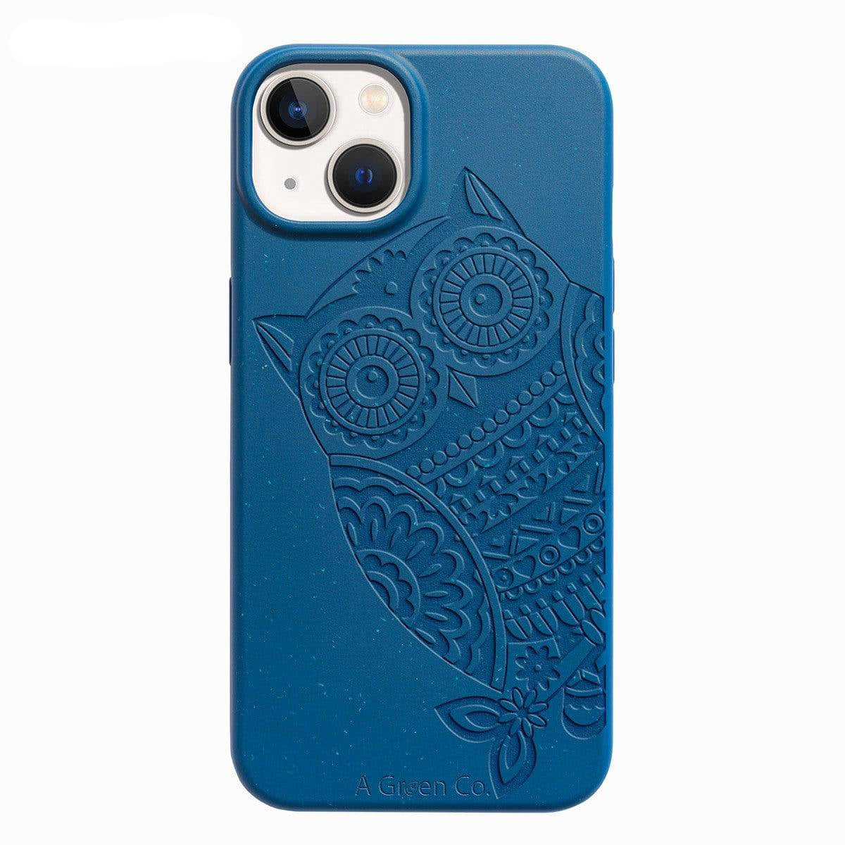 The Wise Owl - Biodegradable Eco - Friendly Mobile Cover /Phone – Tech Accessories on Brown Living™. SKU: 177 - 15717 - OWL - 13 - 008. Img 6.