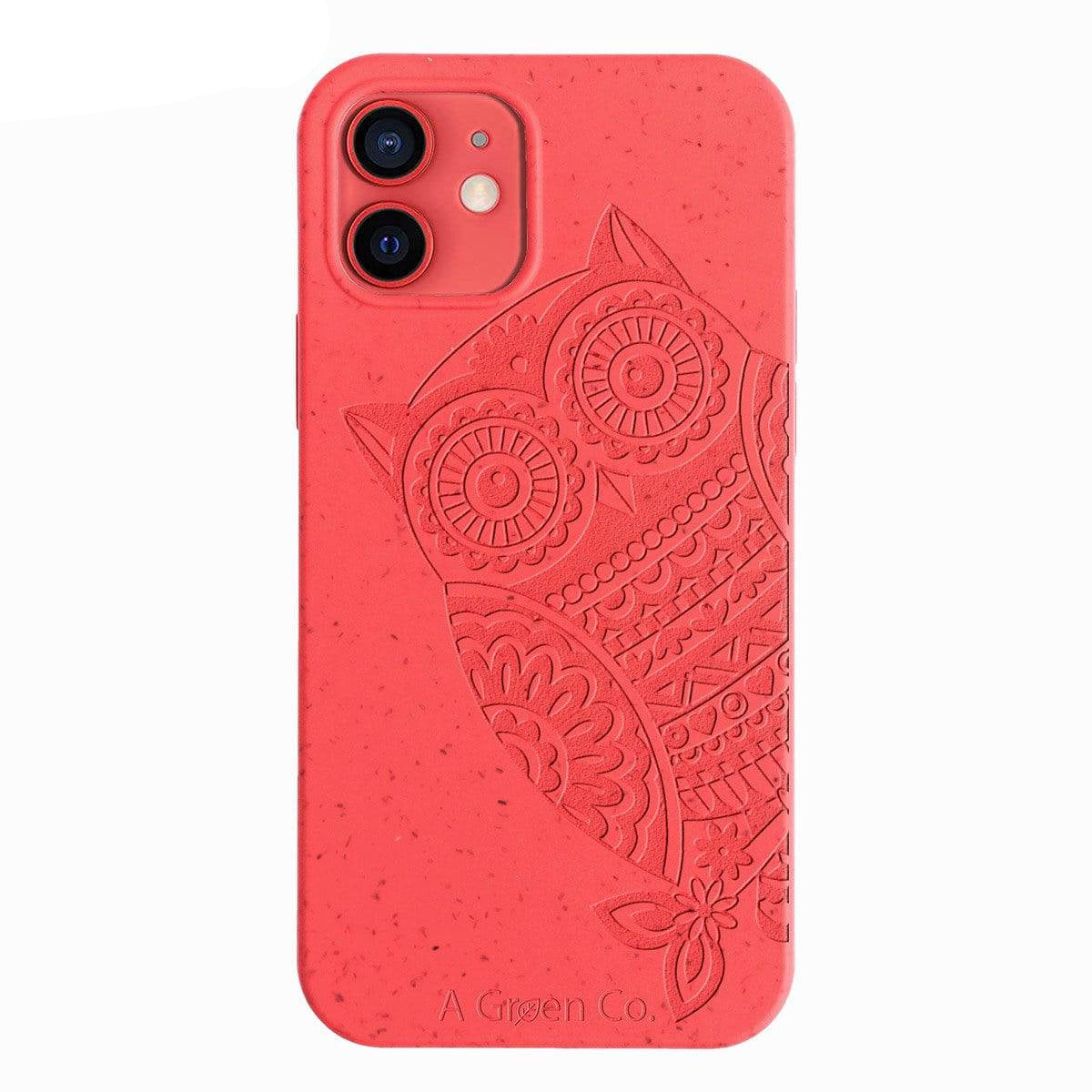The Wise Owl - Biodegradable Eco - Friendly Mobile Cover /Phone – Tech Accessories on Brown Living™. SKU: 177 - 15727 - OWL - 13Pro - 005. Img 4.