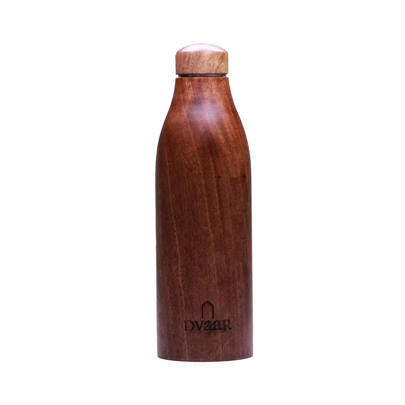 Buy The Wooden Copper Bottle - Blackberry Wood | Shop Verified Sustainable Bottles & Sippers on Brown Living™