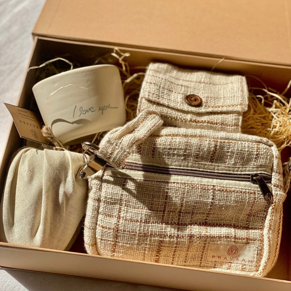 Buy The Work and Unwind Hamper - Thoughtful & Useful | Gift Set | Shop Verified Sustainable Gift Hampers on Brown Living™