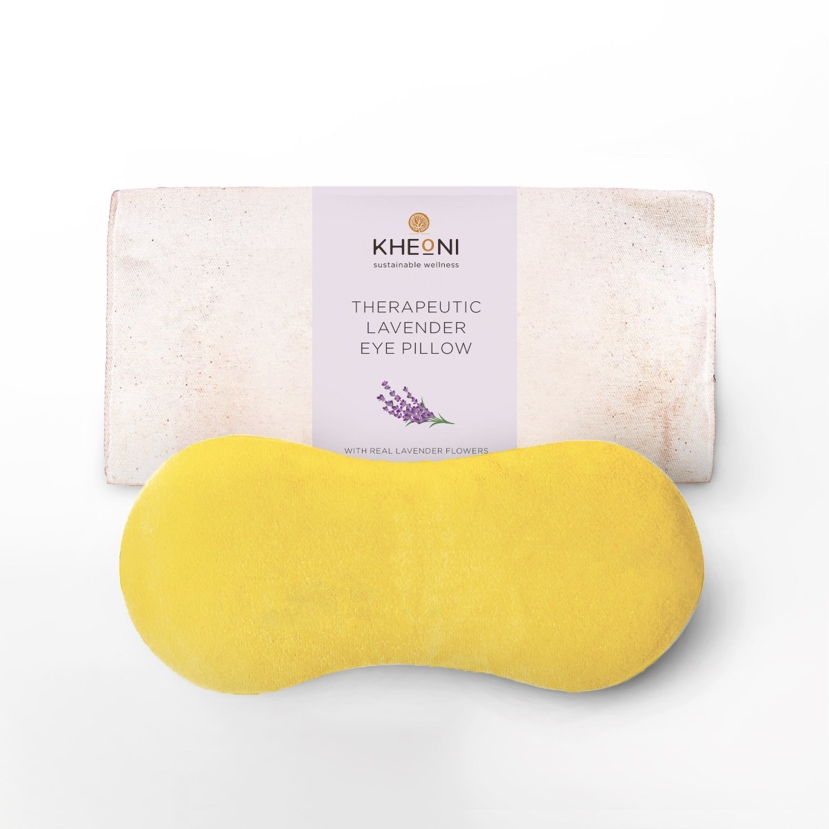 Buy Therapeutic Lavender Eye Pillow Online on Brown Living Eye Pillow