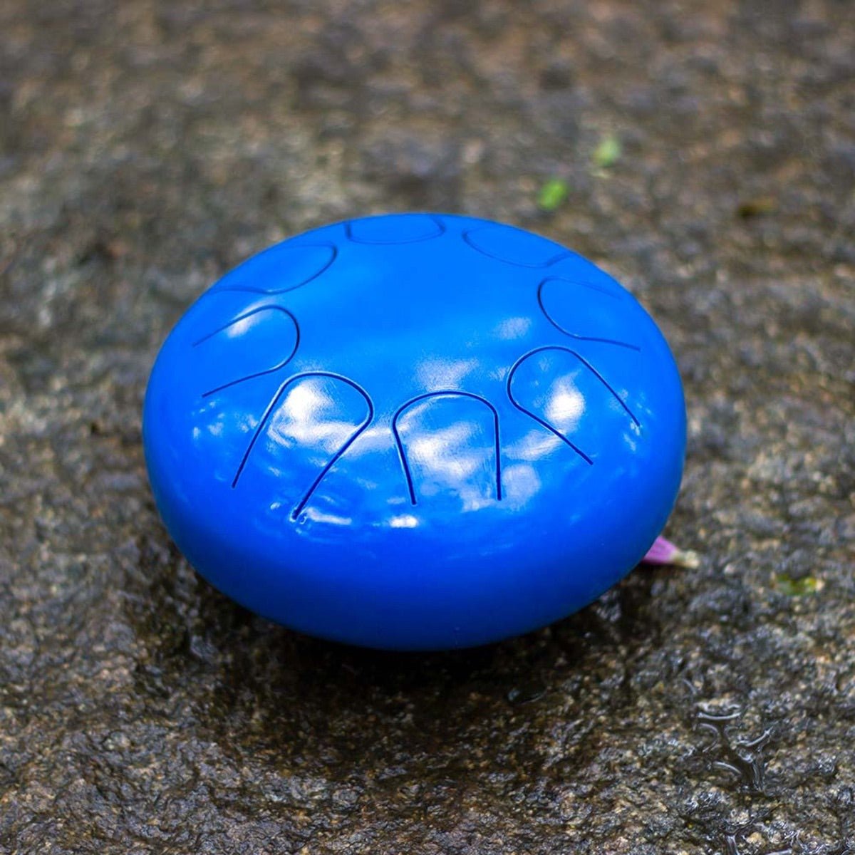 Tongue Drum - 6.3 inches - Blue | Verified Sustainable by Brown Living™