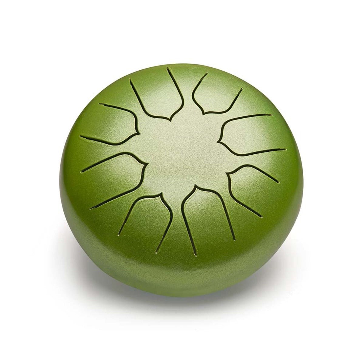 Tongue Drum - 6.3 inches - Green | Verified Sustainable by Brown Living™