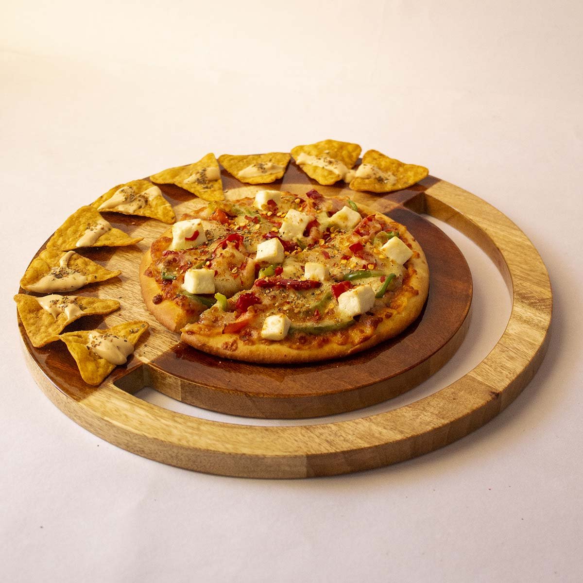 Two - Hued Cheese Platter – Trays & Platters on Brown Living™. SKU: CP0201. Img 4.