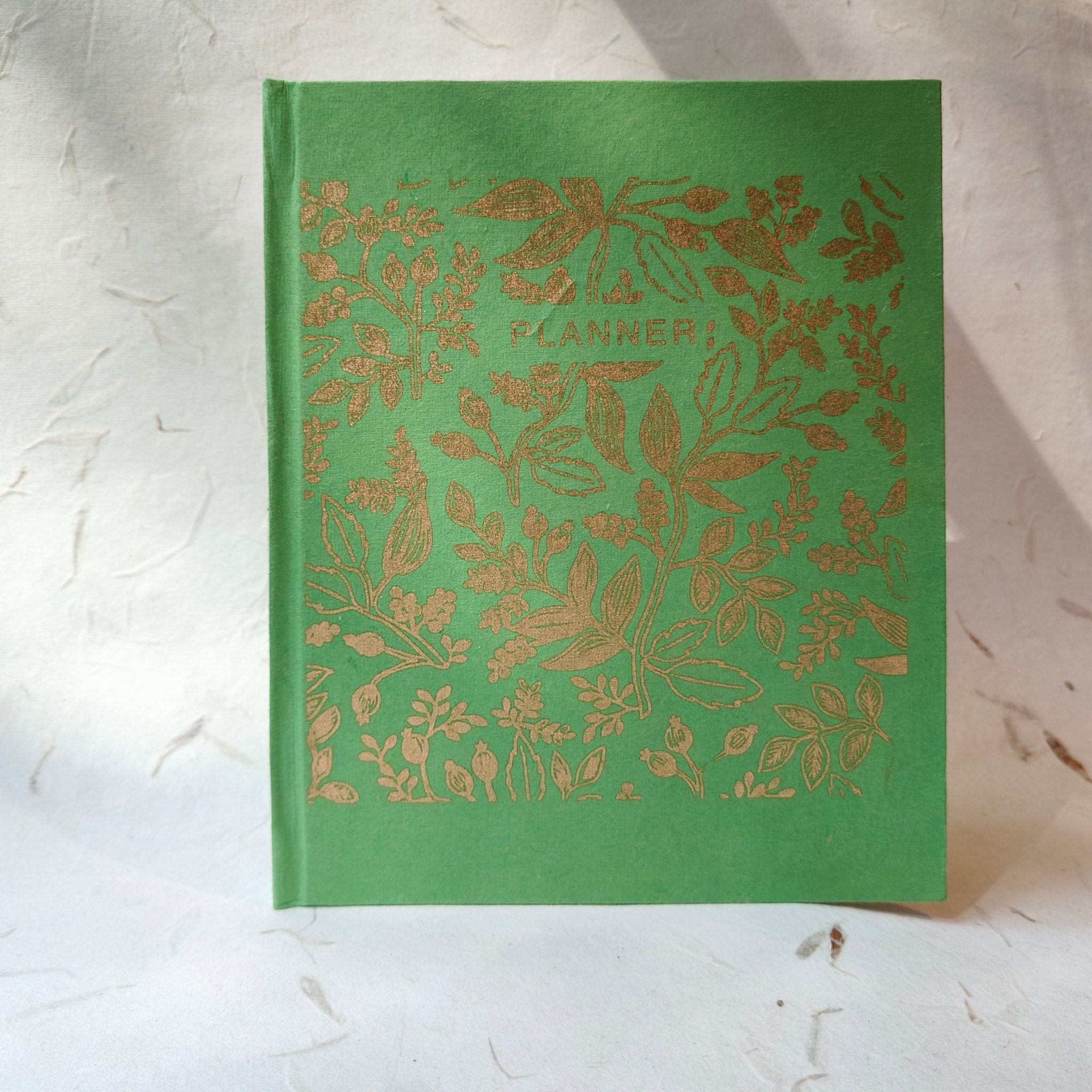 Undated Daily Planner - Green | Verified Sustainable by Brown Living™
