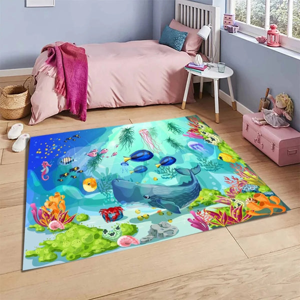 Buy Under Water Kids Play Mat | Shop Verified Sustainable Mats & Rugs on Brown Living™